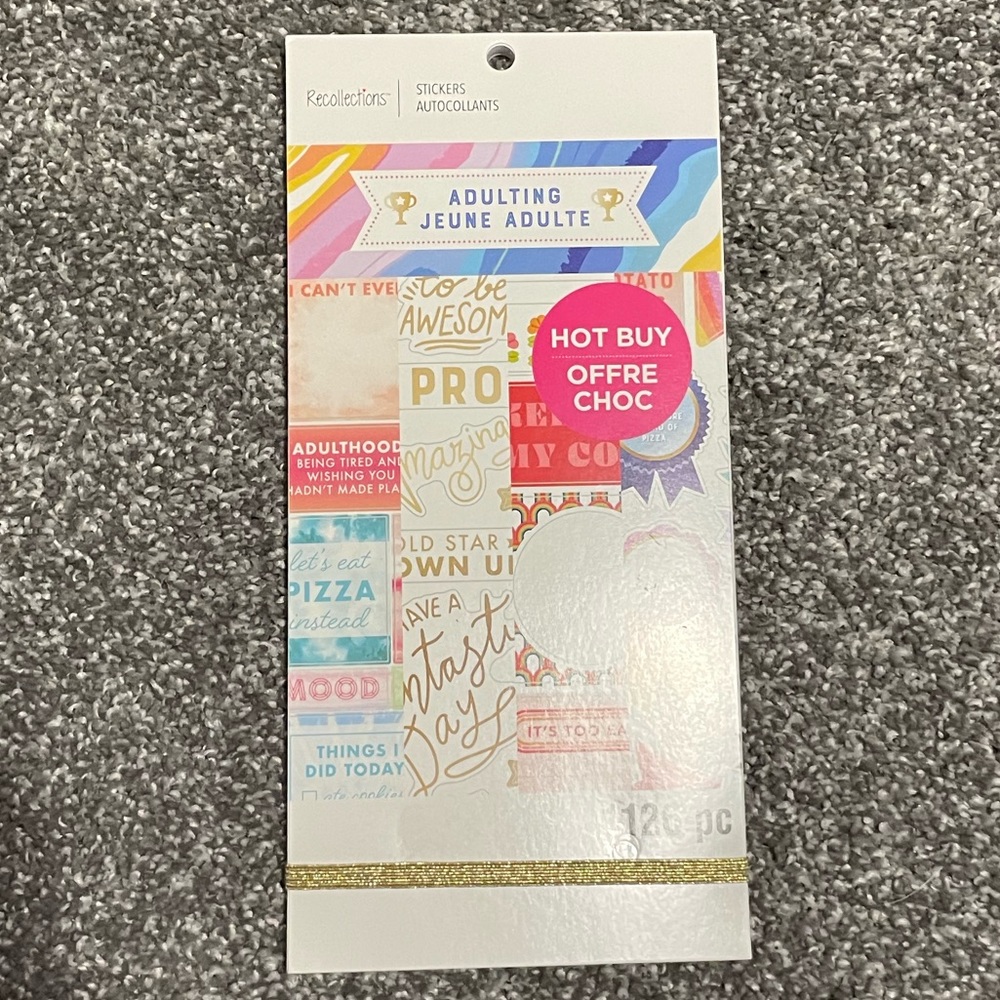 Recollections Adulting Stickers - Picture 1 of 3